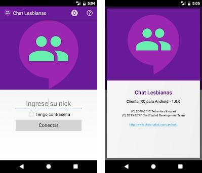 Chat Lesbianas UH 1 Apk Download - leschat.chat APK free Descargar Chat Les...